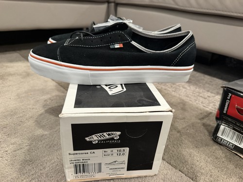 Vans supercorsa black suede - supercorsa, ca