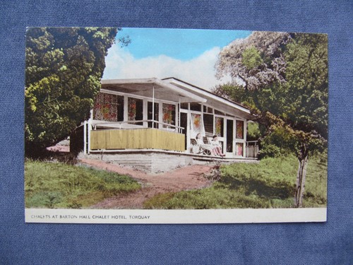 Vintage postcard chalets - postcard, of