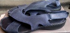 Pair of Navy Blue Pavers Sandals - Size 4 - wider fit. (2709)