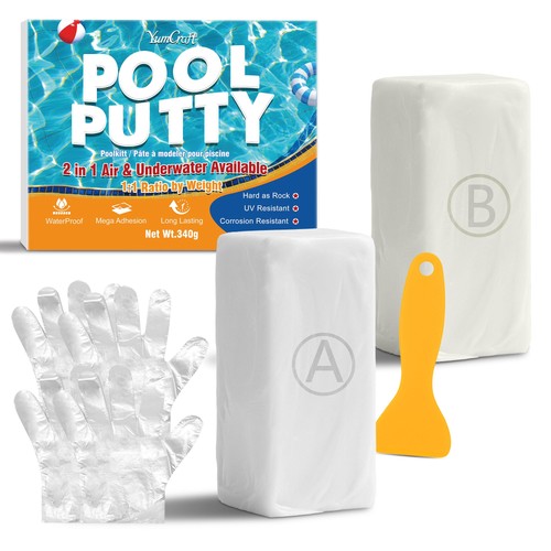 Pool putty part epoxy - 2, 340g