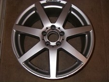 MERCEDES C CLASS 18" GENUINE AMG 7 SPOKE DIAMOND CUT REAR ALLOY WHEEL S244DSR