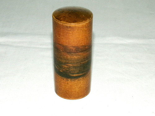 Small vintage wooden mauchline - vintage,