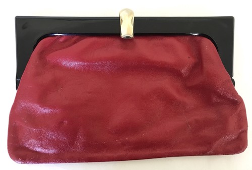 Vintage red italian leather - vintage,