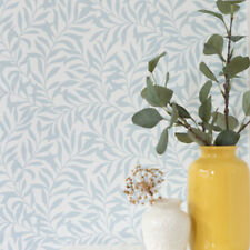 nu wallpaper WISLEY BLUE easy peel & stick removable wallpaper