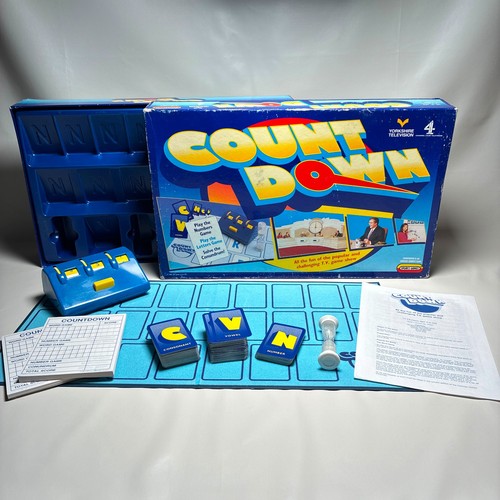 Countdown board game complete - board,