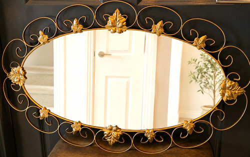 Vintage 1960s gold metal - vintage,