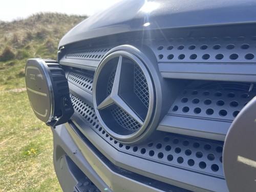 Customised black mercedes - black, mercedes-benz