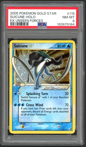 Pokemon card psa 8 suicune - -,