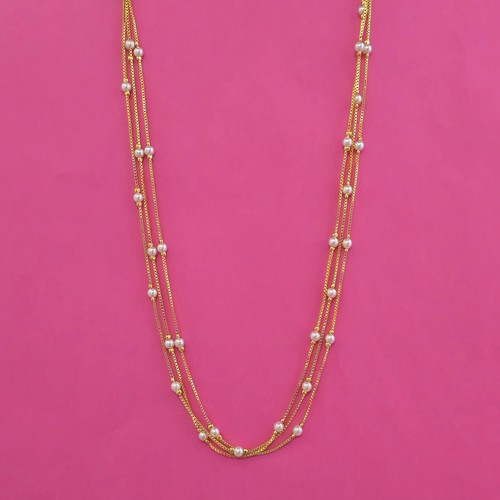 Gold plated layer pearl - plated, 3