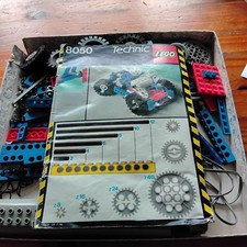 LEGO Technic 8050 Universal Set with Instructions. Complete.Working Motor