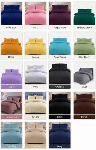 Seersucker duvet cover - cover, set