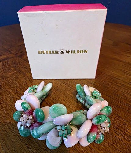 Butler wilson vintage glass - &,