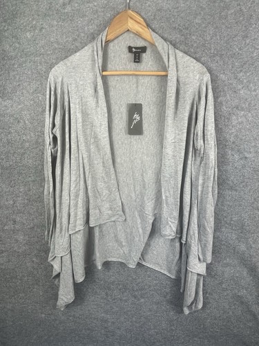 Grey waterfall cardigan summer - grey,