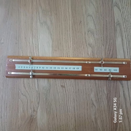 Vintage wooden snooker - wooden,