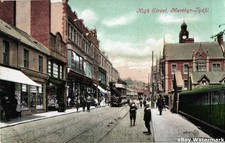 High Street, Merthyr Tydfil, Wales