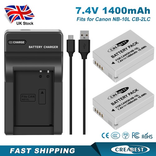 10l 2lc battery for - nb-10l,