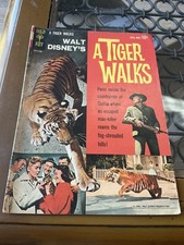 GOLD KEY WALT DISNEY  A TIGER WALKS   1964  12 CENTS   K.K PUBLICATIONS