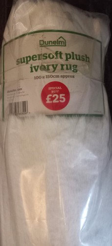 Supersoft plush ivory - , rug