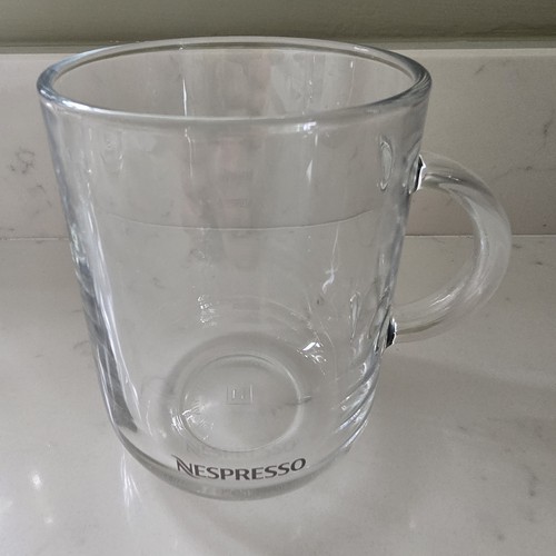 Nespresso clear glass coffee - clear,
