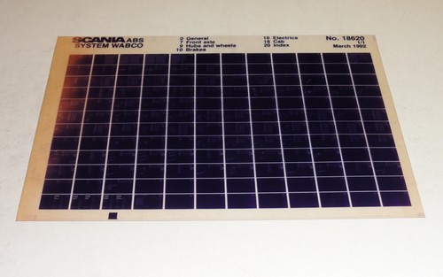 Microfiche spare parts - microfiche,