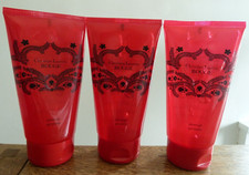 3 x Christian Lacroix Rouge Perfumed Shower Gel 150ml Each Rare