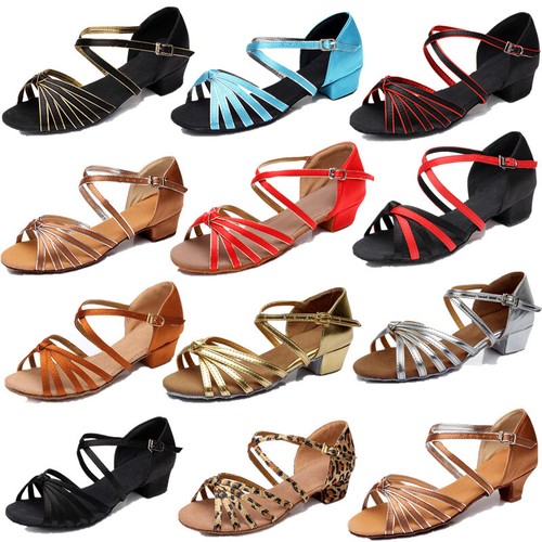 Womens grils low heel dance - womens,