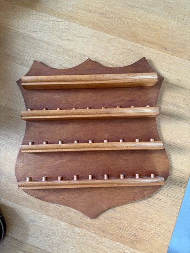 Handmade wooden thimble holder - wooden,