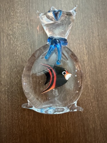 Art glass fish - art,