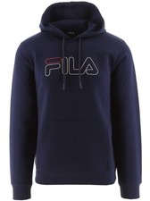 FILA Mens Navy Zack Hoodie