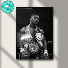 Mike Tyson Poster, Boxing Wall