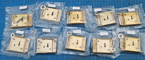Job lot brass cabinet - lot,