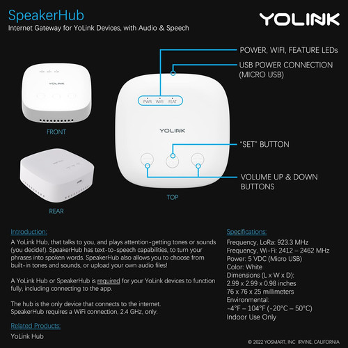 Yolink smart home starter - home,