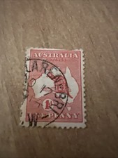 Australia 1913 One Penny Kangaroo with FORSAYTH postmark