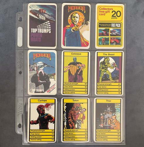 Vintage 1978 top trumps - vintage,