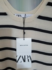 Zara Maxi Dress In Light Jersey Material New With Tags