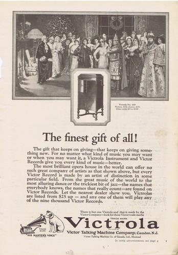1924 victor talking machine - 1924,