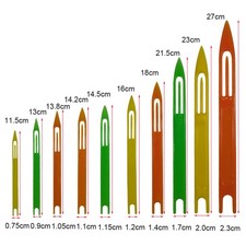 10pcs 4.5''-10.6" Net Making Mending Needles Weaving For Fishing Trawl Shuttle