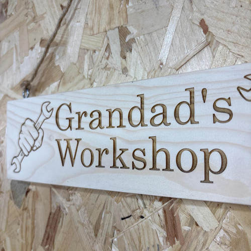 Personalised workshop wooden - personalised,