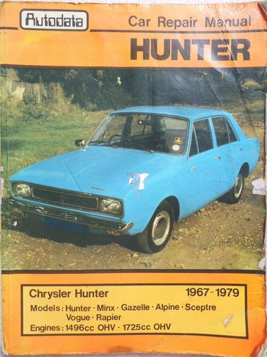 Chrysler hunter sceptre vogue - chrysler,