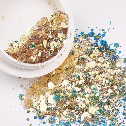 Nail art glitter pots - art,