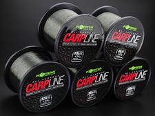 Korda Carp Line Fishing Monofilament Mainline 1000m All Breaking Strains NEW