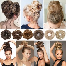 100% Real Human Hair Messy Bun