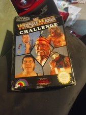NINTENDO NES - WRESTLEMANIA CHALLENGE BOXED PAL A GAME
