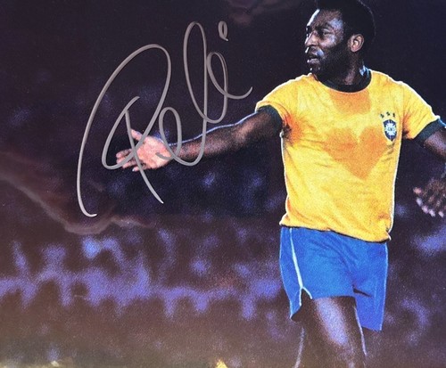 Pelé signed 8x10 - 8x10", brazil
