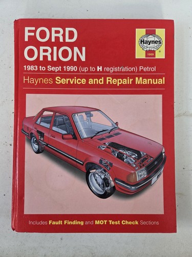 Ford orion haynes manual - ford,
