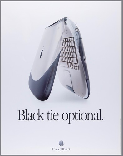 Apple mac ibook black tie - se,