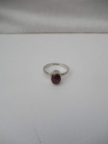 925 silver and star ruby - and,