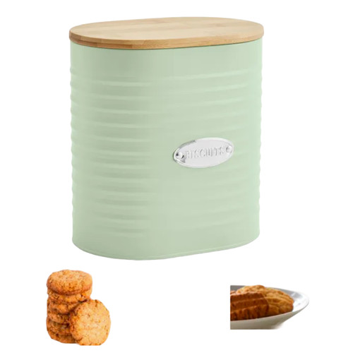 Biscuit tin with - tin,