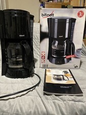 Bifinett Filter Coffee Machine White 8 Large Cups or 12 Small Cups Boxed