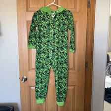 Minecraft Boys Fleece Sz 10